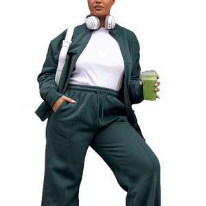 Tendance nouveauté strass survêtement pour femmes coton brossé polaire survêtements survêtement deux pièces ensemble femmes pantalons ensembles - Product Image 6