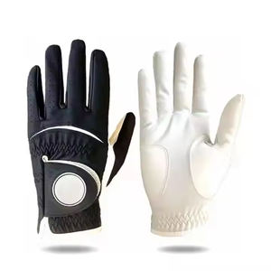 Gants de golf en cuir véritable sur mesure OEM Gants de golf en cuir avec marque privée en gros Gants de golf en cuir à doigt fabriqués par cintre Impex - Product Image 2