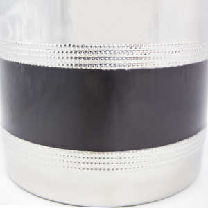 Sleek Aluminum Pet Memorial Urn With Leather Belt - Personalized <b>Ashes</b> Keepsake for Pets - Product Image 3