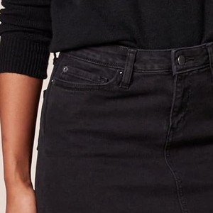 OEM taux bon marché nouvelle mode femmes jupe en jean Super qualité respirant logo personnalisé haut tendance jupe en jean avec léger - Product Image 2