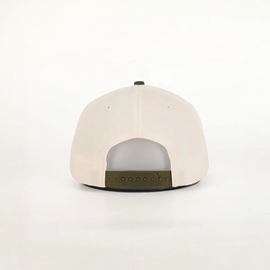 [Top Supplier] Two Tone Performance Golf <b>Hat</b> 5 Panel Structured Curved Bill Cap Custom 2D 3D Embroidery Logo Sport Headwear Bulk - Product Image 6