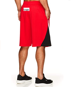 Short de basket-ball pour hommes, ceinture et poches, élastique, 12 pouces, couture, stock complet, du Bangladesh, - Product Image 2