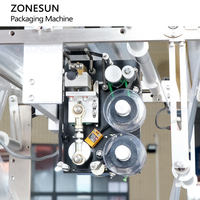 ZONESUN ZS-FS01 automatique tout en un Popcorn Pack Granule et pâte Sachet VFFS Machine à emballer remplissage équipement d'étanchéité