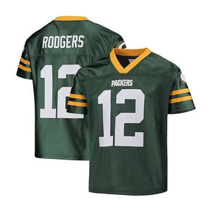 Maillot de football américain pour adultes, best-seller, matériau durable, couleur unie - Product Image 4