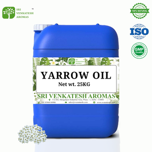 น้ำมันหอมระเหยจากยาร์โรว์ธรรมชาติบริสุทธิ์100% สำหรับผู้ซื้อจำนวนมากสำหรับทำเครื่องสำอางและเทียน - Product Image 4