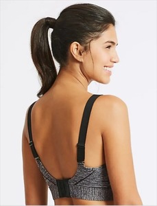 Soutien-gorge de sport pour femme en laine mérinos 100%, léger, respirant, réversible, séchage rapide, extensible dans les quatre sens, design personnalisable - Product Image 3