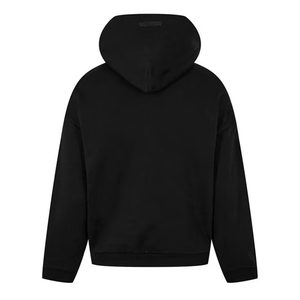 Sweat à capuche unisexe en coton avec cordon de serrage réglable Sweat à capuche léger pour le sport et le fitness Sweat à capuche coupe ajustée avec manches longues - Product Image 3