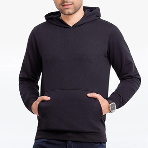 Sweat à capuche polyvalent pour homme 100% coton avec broderie pour les événements décontractés, les soirées d'hiver, les séances de sport et les activités scolaires - Product Image 4