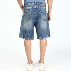 Top Tendance Été Casual Mode Ajusté Jeans Denim Shorts Confortable Ceinture Hommes Denim Shorts - Product Image 4