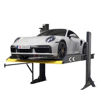 Double gerbeurs hydrauliques à deux poteaux Ascenseur automatique de parking Système de parking surélevé 2 poteaux Equipement de garage pour véhicules