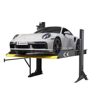 Apiladores dobles para automóviles, elevador hidráulico de dos postes para estacionamiento de automóviles, elevador automático, sistema de estacionamiento elevado, equipo de garaje para vehículos de 2 postes - Product Image 4