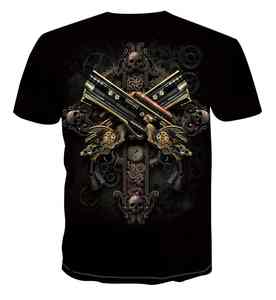 เสื้อยืดพิมพ์ซับลิเมชันเสื้อยืดผ้าฝ้ายเสื้อลำลองพิมพ์ลาย2024 - Product Image 6