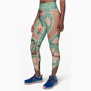 Legging Offre Spéciale femme sur mesure à vendre Legging sur mesure à bon prix Legging de sublimation 100% coton fibre de bambou - Product Image 1