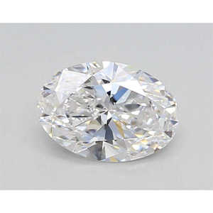 Diamant de taille ovale certifié IGI 1.00 CT cultivé en laboratoire en vrac Excellente à bonne coupe VVS1 Clarté D Couleur certifiée par HRD - Product Image 2