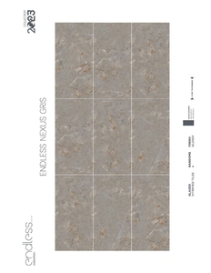 Azulejos de Porcelana Esmaltada de Alta Demanda - Azulejos Modernos para Interiores de Villas, Centros Comerciales y Escuelas, Resistentes al Desgaste y Antideslizantes - Product Image 2