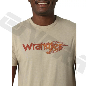 T-shirt de style de personnalité vente chaude 100% coton couleur unie T-shirt col rond vierge impression de logo personnalisé T-shirt pour hommes - Product Image 3