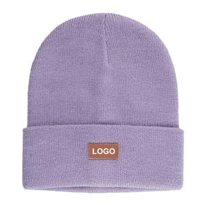 Gorro de la mejor calidad Otoño Invierno Hombres Mujeres Gorras de Punto más vendidas Gorras MOQ bajo OEM Gorro Jacquard con servicio Venta - Product Image 5