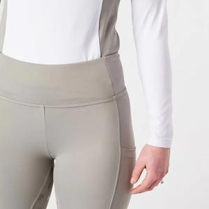 Nuevos pantalones de silicona con estampado de equitación Ecuestre para hombres y mujeres de secado rápido transpirable de cintura alta de nailon Spandex personalizable - Product Image 3