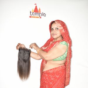 Extensions de cheveux humains vierges 6*6 HD Closure Temple vietnamiennes pour femmes, couleur noire naturelle, sans traitement, style ondulé - Product Image 1