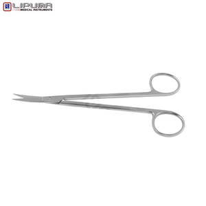 Tijeras para fístula de acero inoxidable de grado quirúrgico Kelly, 16,0 cm, instrumentos médicos curvos de calidad superior, fuente de alimentación Manual MOL - Product Image 5