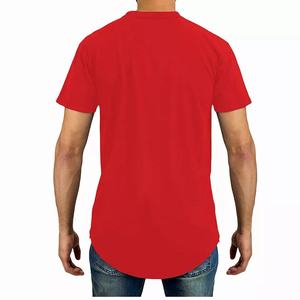 T-shirt en maille respirante, logo personnalisé, vente en gros, t-shirts de haute qualité 100% coton pour hommes - Product Image 2