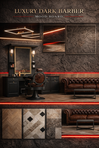 กระจกแต่งหน้าแบบพกพาทันสมัย พร้อมไฟ LED สำหรับร้านเสริมสวย เฟอร์นิเจอร์โชว์สินค้าสำหรับร้านเสริมสวย ใช้ในคลังสินค้า หรือพื้นที่รับประทานอาหาร ทำจากไม้ - Product Image 5