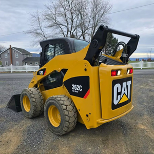 Envío Gratuito, Cargadora de Ruedas CATERPILLAR 262C, EROPS, Cabina con Calefacción y Aire Acondicionado. 2 velocidades. Acoplador Rápido. Sistema Hidráulico Auxiliar - Product Image 4