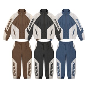 Veste coupe-vent vintage à fermeture éclair et coquille souple pour hommes pull coupe-vent de sport personnalisé de haute qualité - Product Image 2