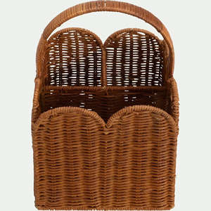 Meilleures ventes de paniers en rotin, grand panier en osier tissé à la main avec poignée pour la décoration de la maison, fournisseur OEM ODM du Vietnam - Product Image 2