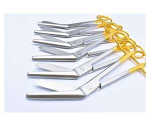 Tijeras de Episiotomía Hosanna Surgical German Stadler, Curvas, de 18 cm, de Acero Inoxidable, Instrumento Quirúrgico Manual, Certificado CE 1 - Product Image 5