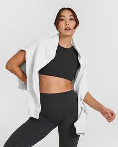 เสื้อครอปสำหรับผู้หญิงสีดำเนื้อนิ่มระบายอากาศได้ดีเสื้อครอปแขนสั้นผ้าฝ้ายพิมพ์ลายยืดได้เนื้อนิ่ม - Product Image 5