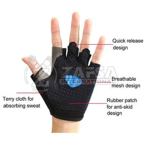 Nouveaux gants d'été demi-doigt Sports de plein air gants de gymnastique fabriqués au Pakistan gants de sport - Product Image 2