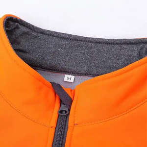 Veste coupe-vent extérieure à manches longues de Style High Street pour hommes veste de couleur unie à col montant en polyester de haute qualité - Product Image 5