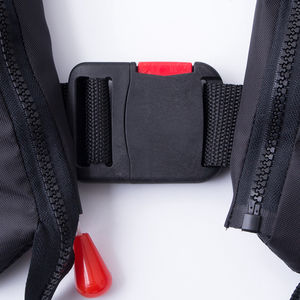 سترة بحرية محمولة للبيع بالجملة سترة نجاة قابلة للنفخ أوتوماتيكية مقاومة للماء 150N - Product Image 6