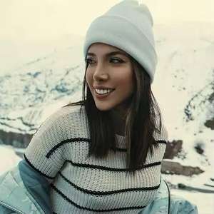 Bonnet en tricot personnalisé très vendu, de haute qualité, chaud, tendance d'hiver avec un nouveau style - Product Image 2