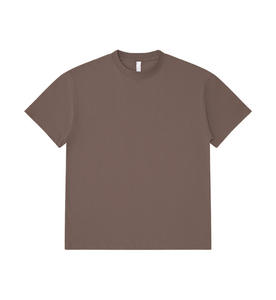 T-shirt fabricant 200 GSM surdimensionné goutte épaule Boxy plaine T-shirt unisexe T-shirt pour hommes livraison DDP - Product Image 6