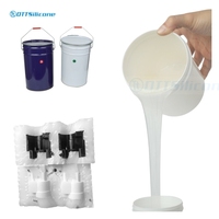 Caoutchouc de silicone à durcissement au platine 50A pour la fabrication de moules en silicone, caoutchouc de silicone liquide RTV-2