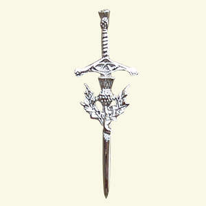 Accesorios escoceses Highland Kilt Pin hecho de material de latón duradero - Product Image 6