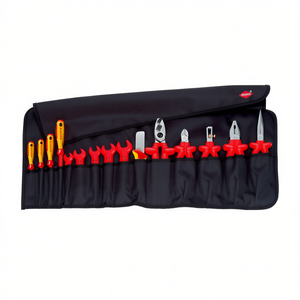 For Knipex 15-Part Insulated Tool Roll for Hand-Power Electrical Installations for Works Tool <b>Sets</b> - Product Image 3