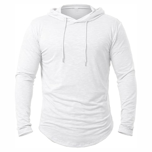 Sweat-shirt blanc minimaliste pour homme, pull blanc léger, sweat-shirt blanc, streetwear blanc, sweat-shirt blanc Pakistan - Product Image 6