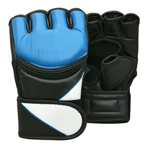 Gants de MMA et de boxe de haute qualité, légers, avec poignet réglable, en cuir - Product Image 3