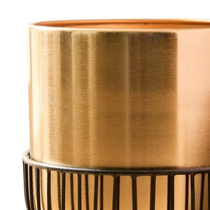 Jardinière en métal avec support - Product Image 4