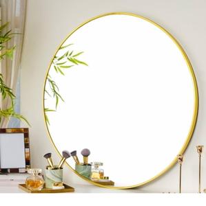 Fournisseur de cadres de miroir en forme personnalisée avec finition plaquée or pour hôtels, restaurants, salles de bain, miroirs faits à la main en Inde - Product Image 6