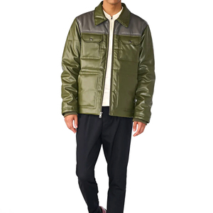 Chaqueta de Cuero para Automovilismo Personalizada de Fábrica Directa para Hombre, Nueva Llegada, Transpirable, Impermeable Frontal, Resistente al Viento, Hecha en Pakistán - Product Image 4