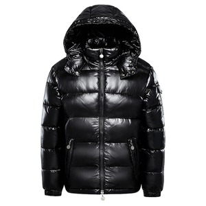 Veste matelassée pour hommes, manteau d'hiver épais thermique à capuche, parka en laine rembourrée, coupe-vent imperméable, vêtements d'extérieur - Product Image 6
