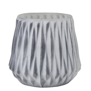 Tarro de vela de Color humo votivo redondo de cristal de nuevo diseño para Decoración de mesa de jardín y Hotel hecho a mano a granel - Product Image 2