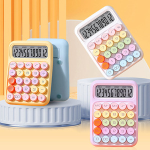 Foska chất <span class=keywords><strong>l</strong></span>ượng tốt đầy màu sắc 12 máy tính kỹ thuật số cho trẻ em Pin máy tính cho văn phòng - Product Image 5