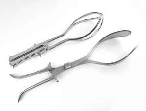 Pinzas obstétricas Mclean Luikart Lielland de 40cm, gran oferta, cuchillas manuales de acero sólido, instrumentos quirúrgicos certificados CE para - Product Image 2