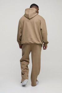 Sudadera de Alta Calidad para Hombre, Talla Regular, Hombros Caídos, Estilo Casual, 100% Algodón, Felpa Gruesa, Cómoda, 400 GSM, Sólida y Transpirable - Product Image 2