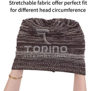 Gorros de Lana Jacquard 100% Más Vendidos, Diseño Nuevo de Alta Calidad, Transpirables e Impermeables, Unisex, Ajustables para Uso en Exteriores - Product Image 4